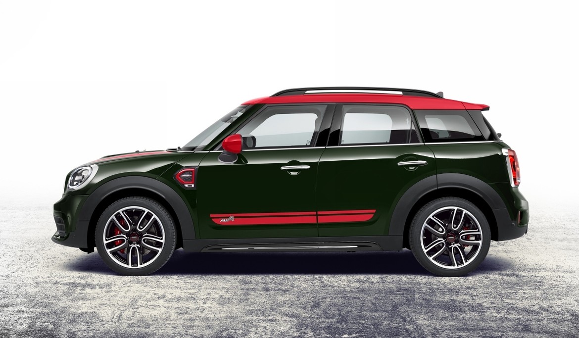 Новый Mini Countryman JCW покажут в Шанхае