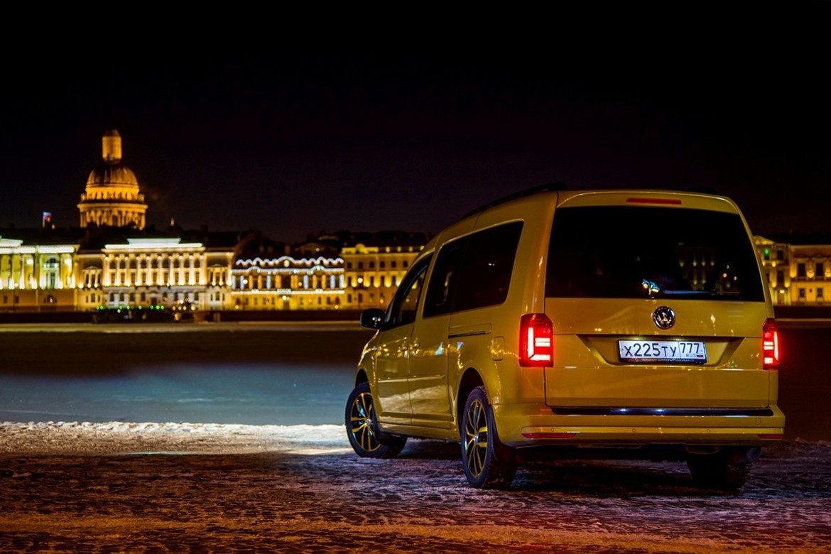 Тест-драйв Volkswagen Caddy Maxi Family: туда и обратно