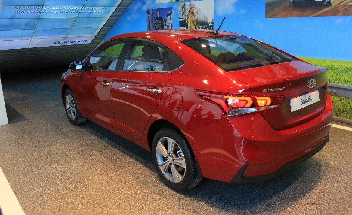 Hyundai представил в России новый Solaris