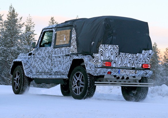 Mercedes G-Class получит редкий сегодня тип кузова