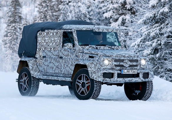 Mercedes G-Class получит редкий сегодня тип кузова