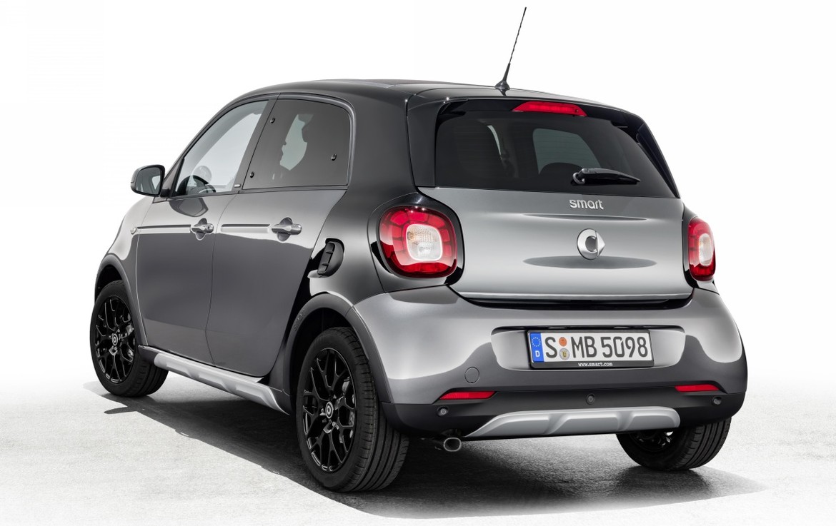 Женева 2017: smart forfour получит «внедорожную» версию