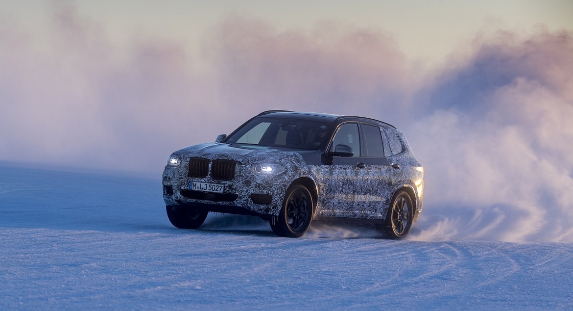 Новый BMW X3 прошел серию «северных» тестов