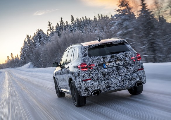 Новый BMW X3 прошел серию «северных» тестов