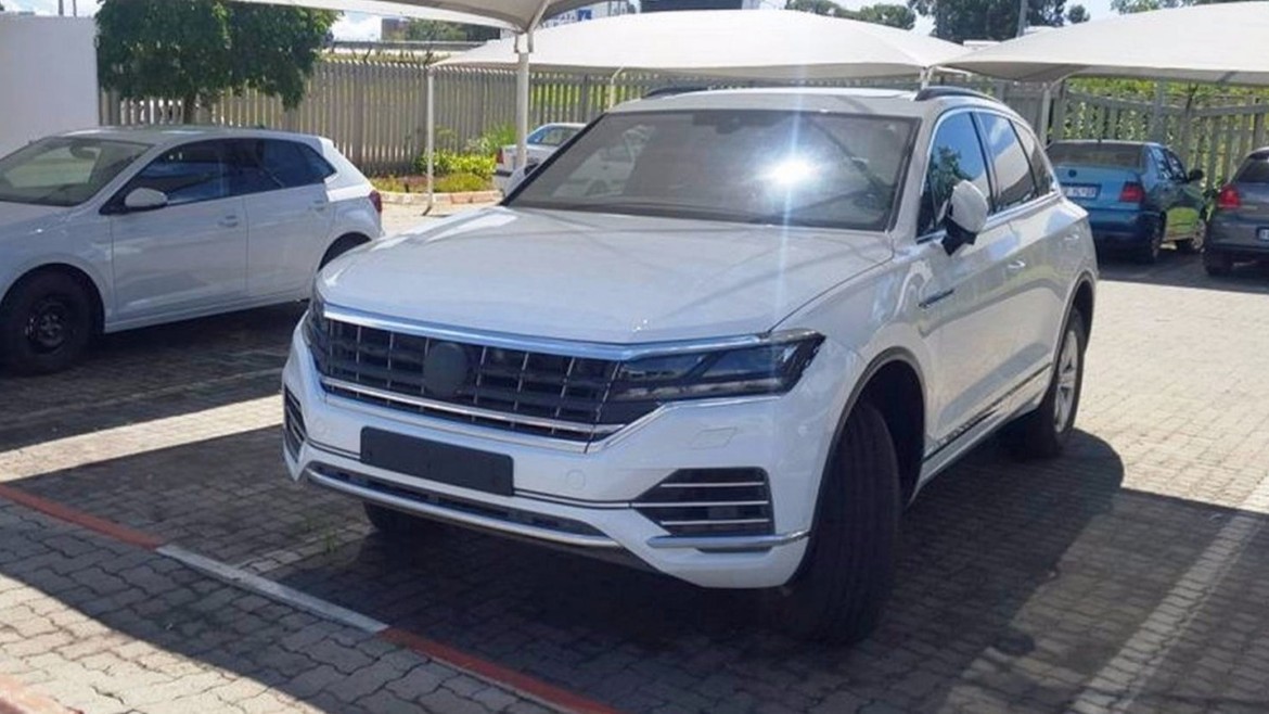 Volkswagen тестирует новый Touareg
