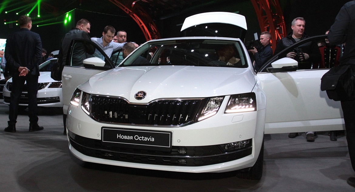 Петербуржцы первыми увидели новую Skoda Octavia