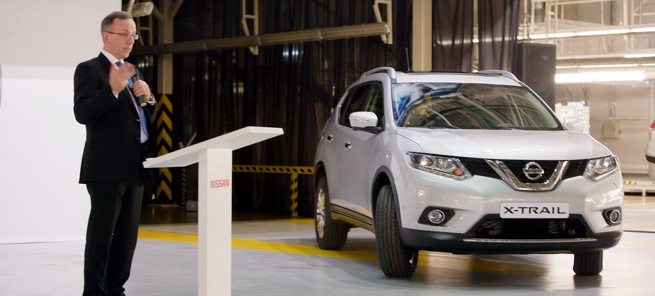 В Петербурге стартовало производство нового Nissan X-Trail