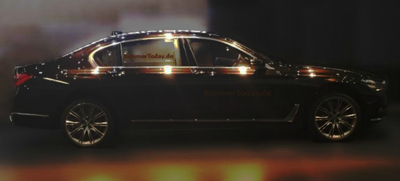 Появилось первое фото BMW 7-Series камуфляжа