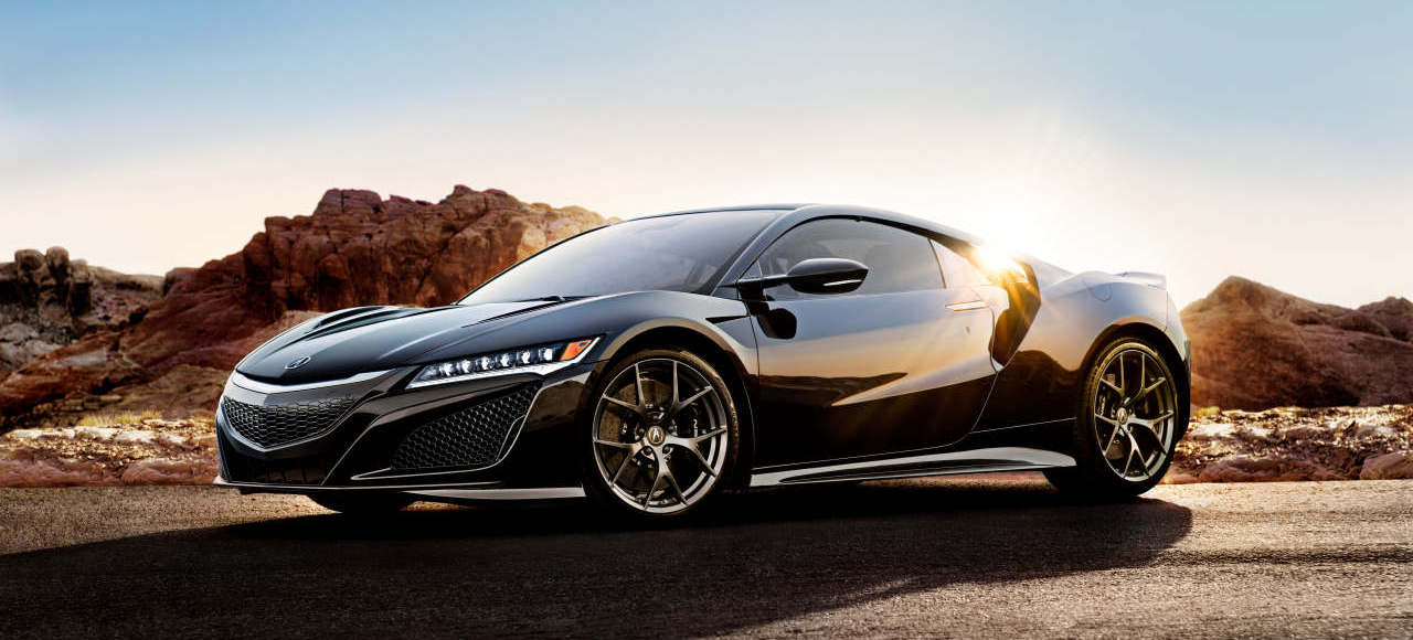 Acura рассекретила NSX