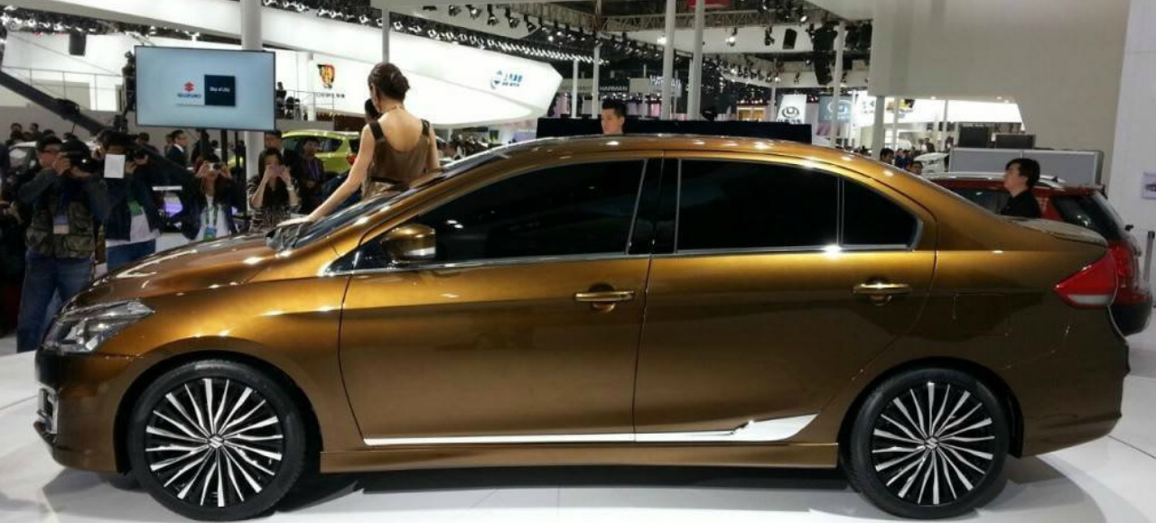 Suzuki везет в Россию новый седан