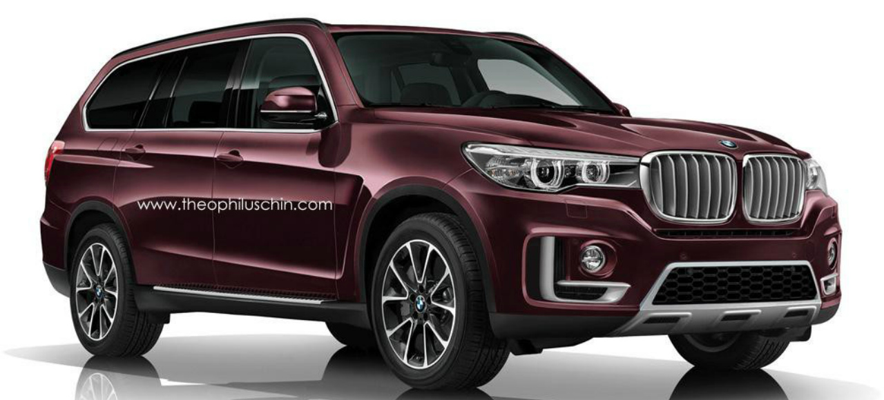 BMW X7 будет 7-местным и с V12