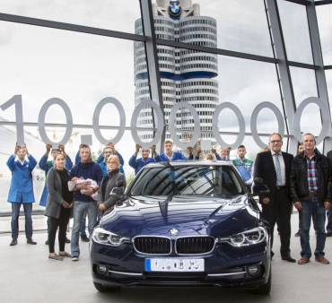 BMW выпустил 10-миллионный седан 3 Series