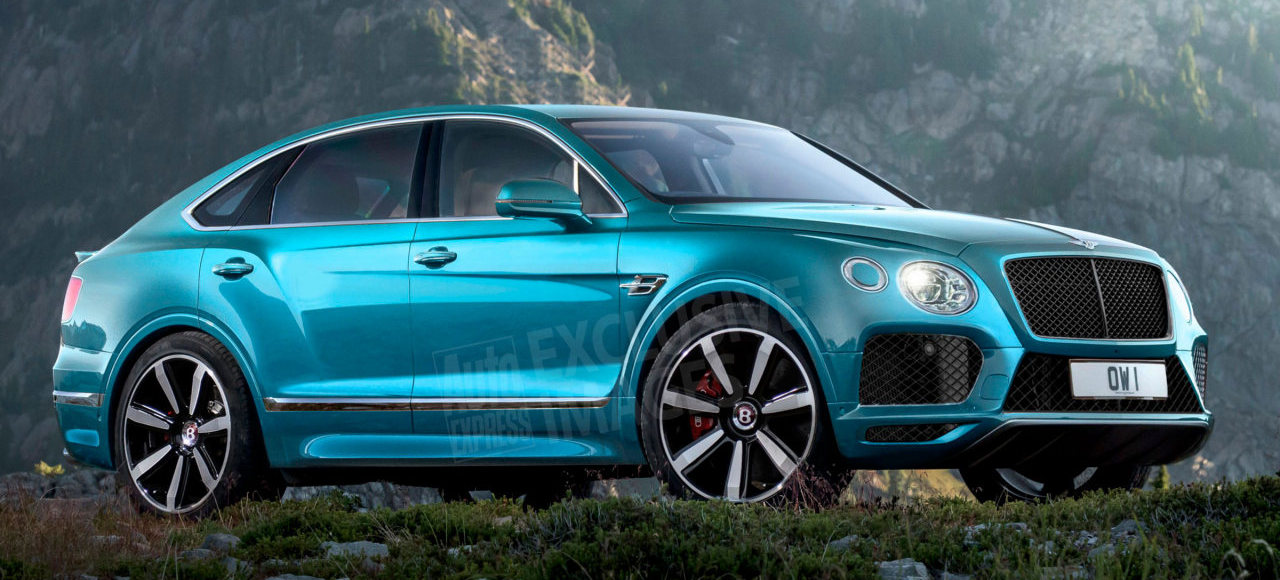 Bentley сделает из Bentayga внедорожное купе