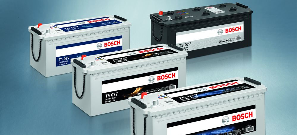 Bosch выпустил новые «грузовые» аккумуляторы