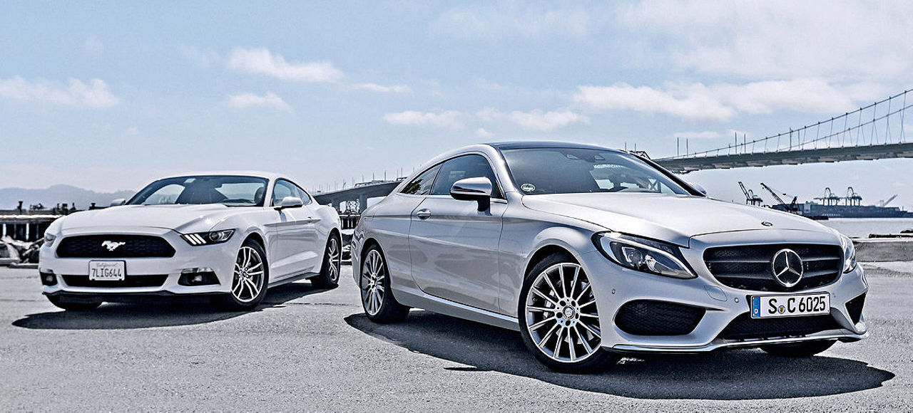 Mercedes C-class Coupe придет в Россию не раньше будущего года