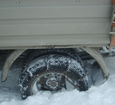 Водителей обяжут возить с собой цепи