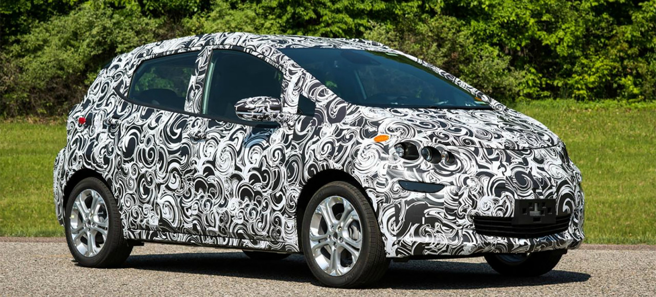 Электрический Chevrolet Bolt вышел на испытания