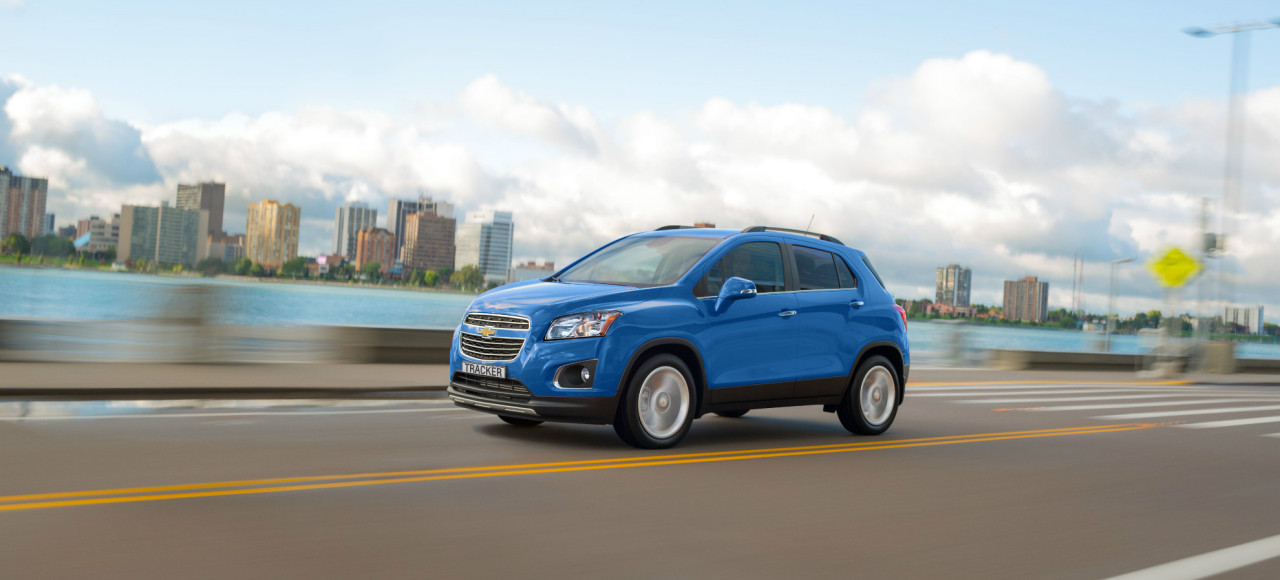 До России доехал Chevrolet Tracker