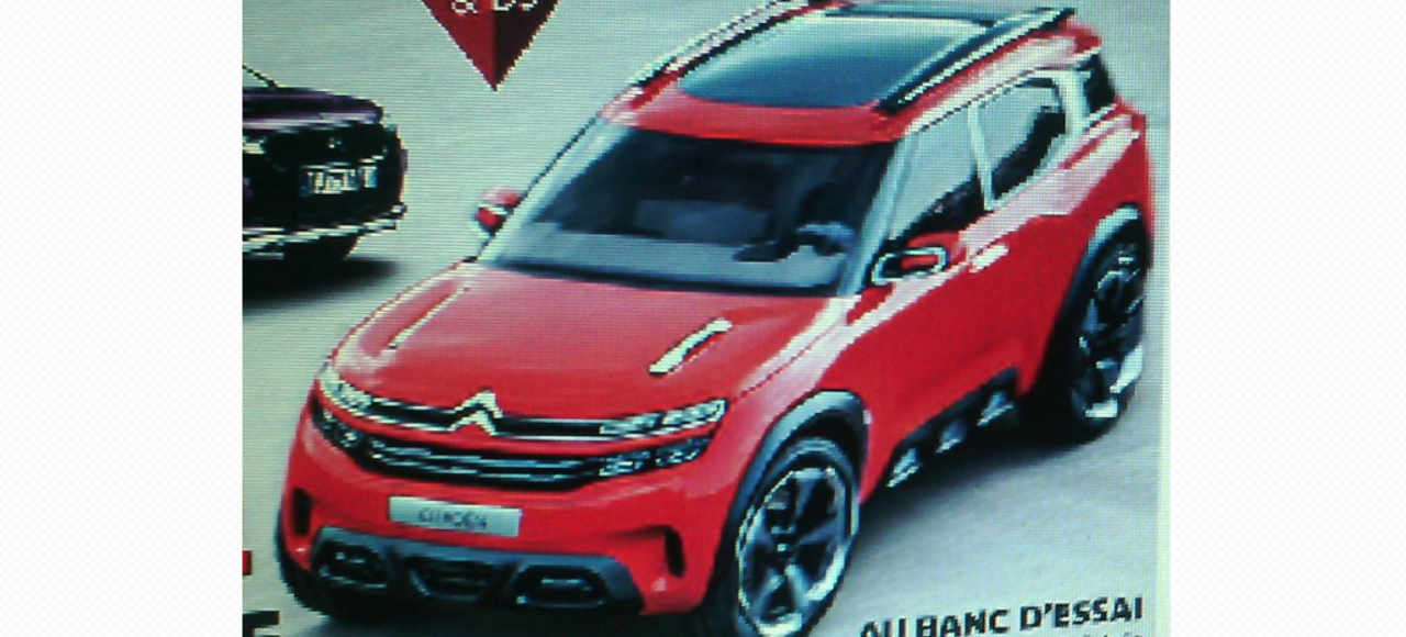 Фотографии концепта Citroen Aircross просочились в сеть