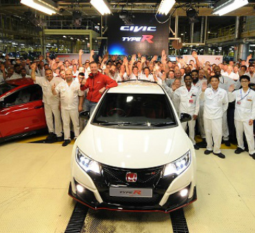 Honda запустила производство Civic Type R нового поколения