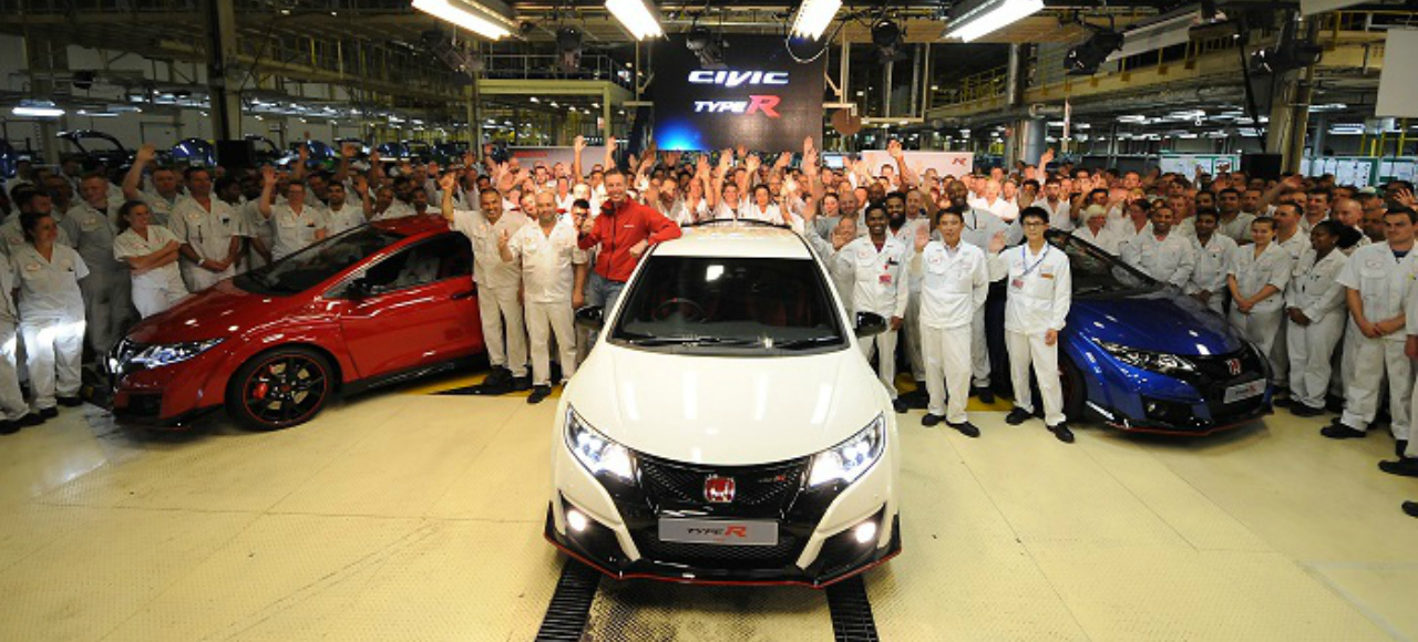 Honda запустила производство Civic Type R нового поколения