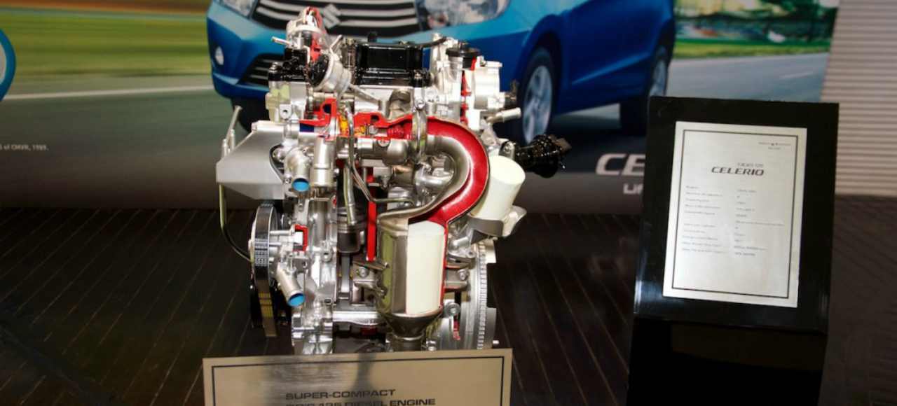 Презентован первый дизельный двигатель от Suzuki
