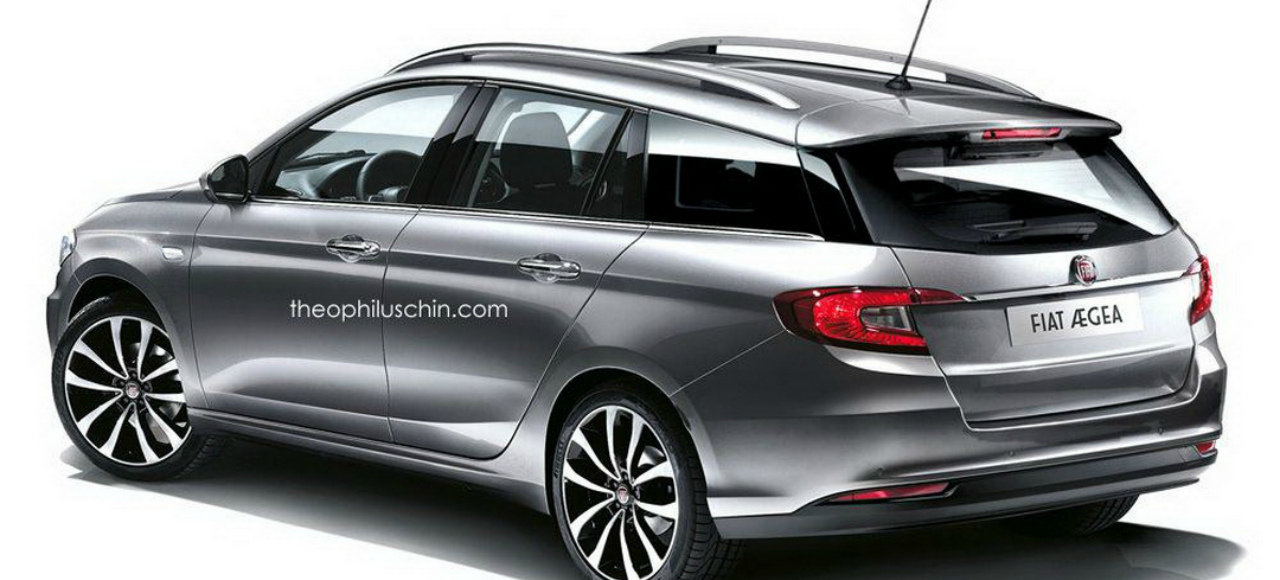 Появились первые изображения универсала Fiat Aegea