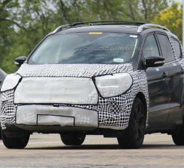 Обновленный Ford Kuga вышел на испытания