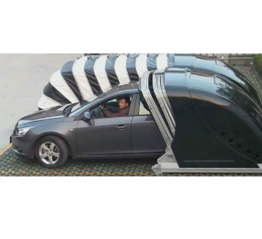 В Китае изобрели новый тип гаражей