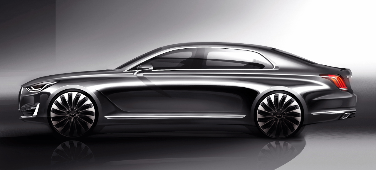 Hyundai показал флагмана своего люксового брэнда