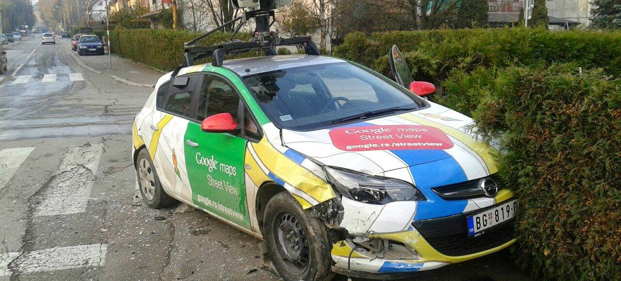 Беспилотники Google тоже попадают в ДТП