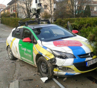 Беспилотники Google тоже попадают в ДТП