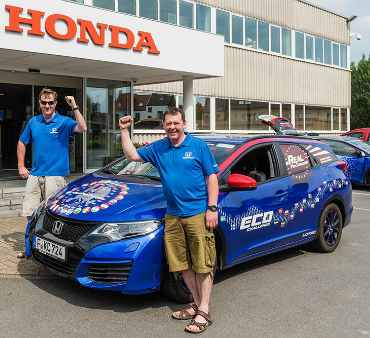 Honda все-таки установила рекорд Гиннесса