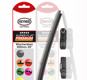 Heyner выпустил новые щетки стеклоочистителя