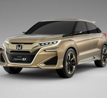 Honda показала в Шанхае кроссовер Concept D