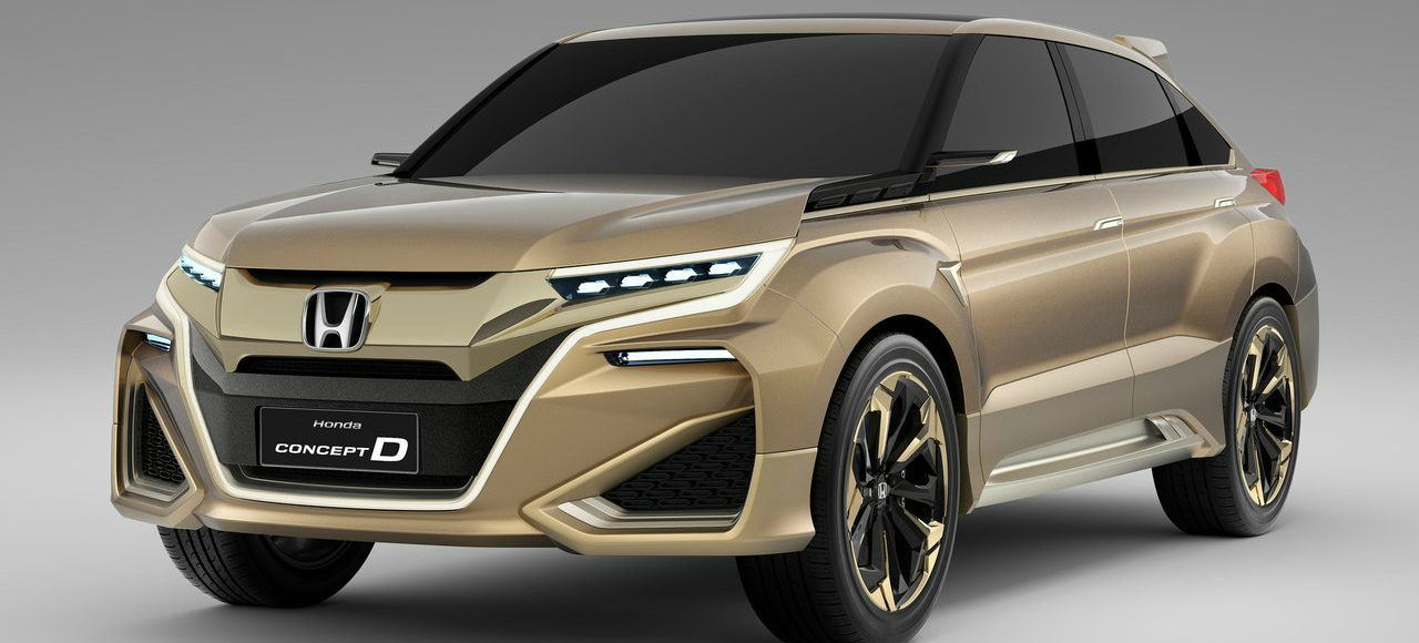 Honda показала в Шанхае кроссовер Concept D