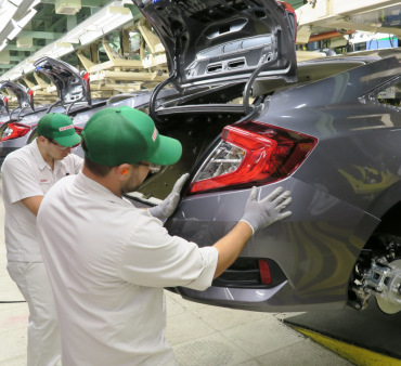 Новая Honda Civic пошла в серию