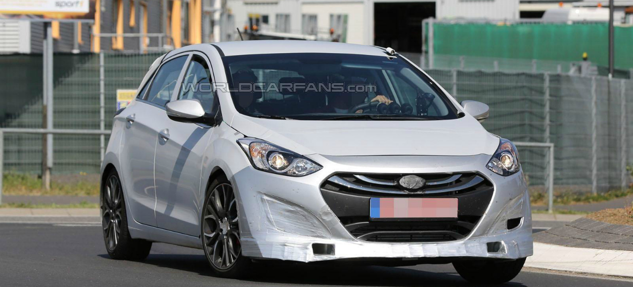 Hyundai тестирует «заряженный» i30