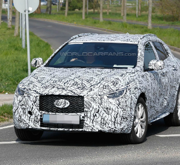 Infiniti QX30 опять попался шпионам