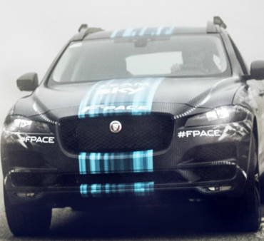 Jaguar F-Pace раскрыли на Тур де Франс
