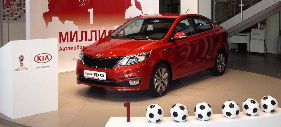 Kia продала в России более миллиона машин