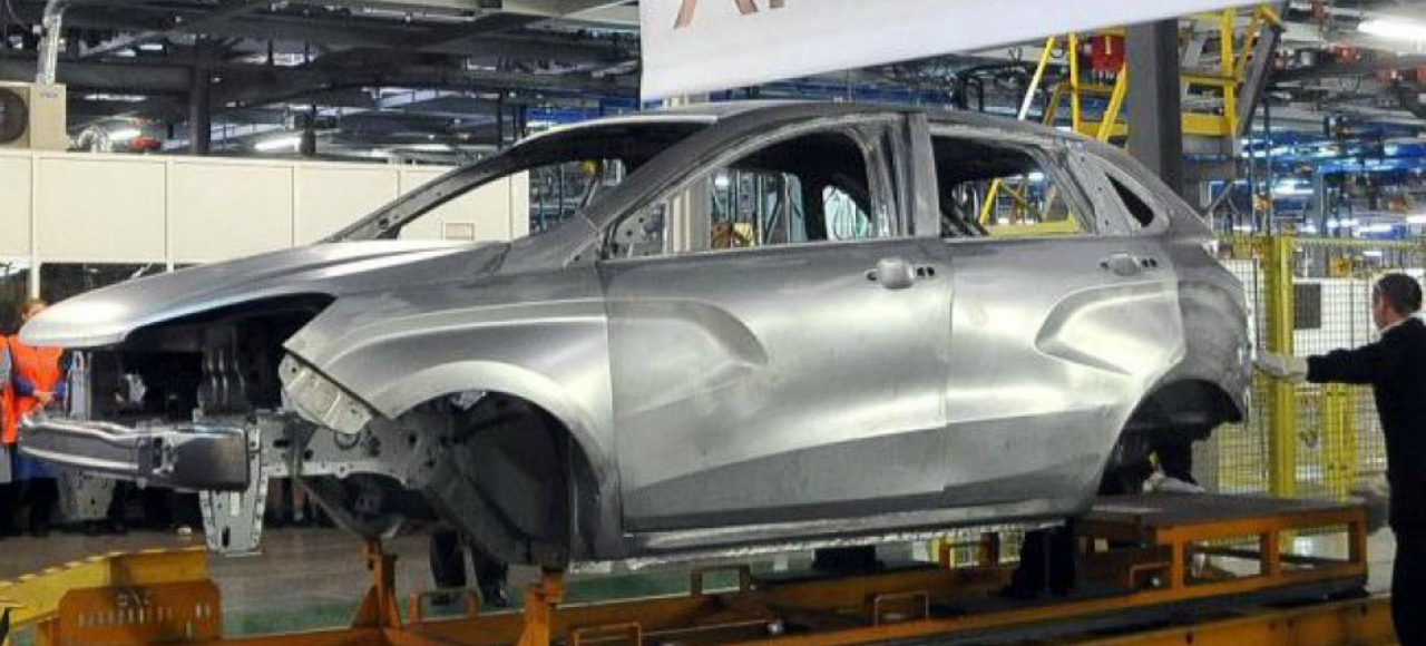 В сети появились фото кузова Lada Xray