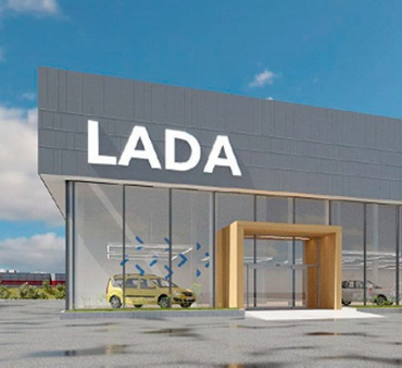 АвтоВАЗ планирует изменить дизайн своих дилерских центров
