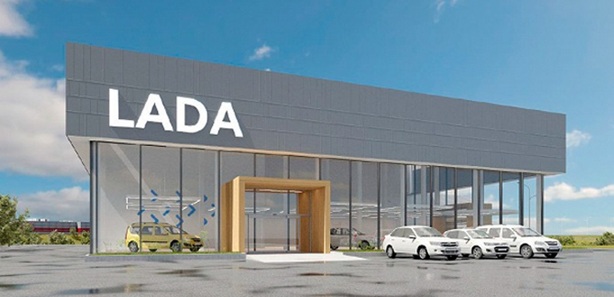 АвтоВАЗ планирует изменить дизайн своих дилерских центров