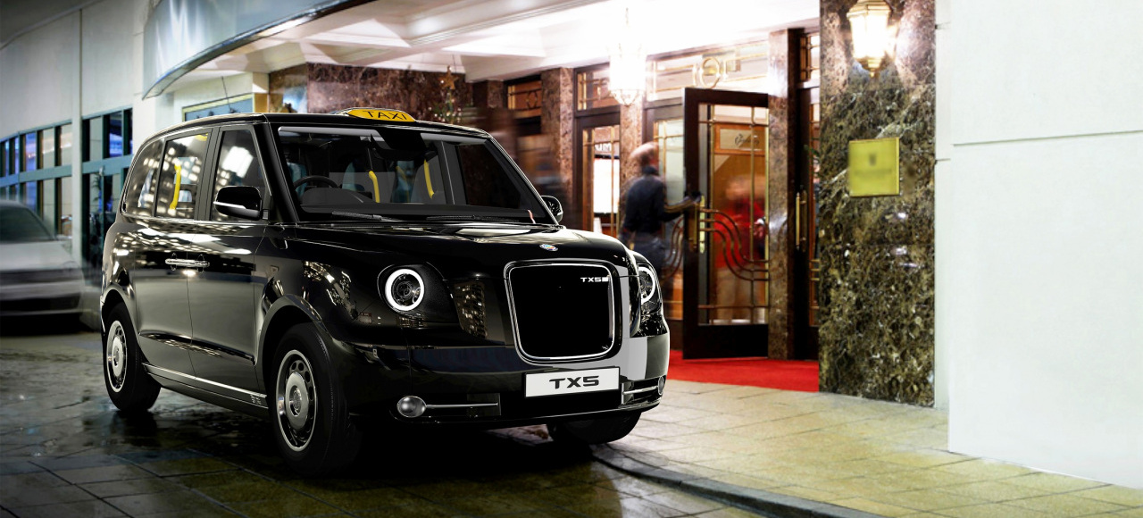 В Лондоне показали новый такси-кэб TX5