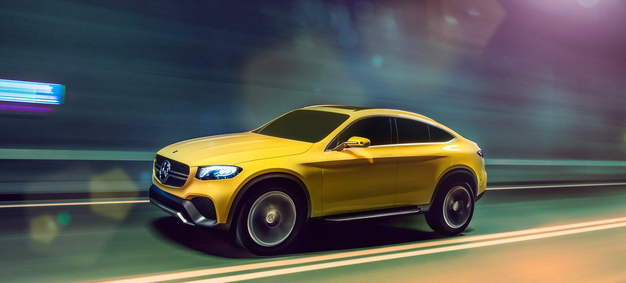 Появились фотографии салона Mercedes GLC