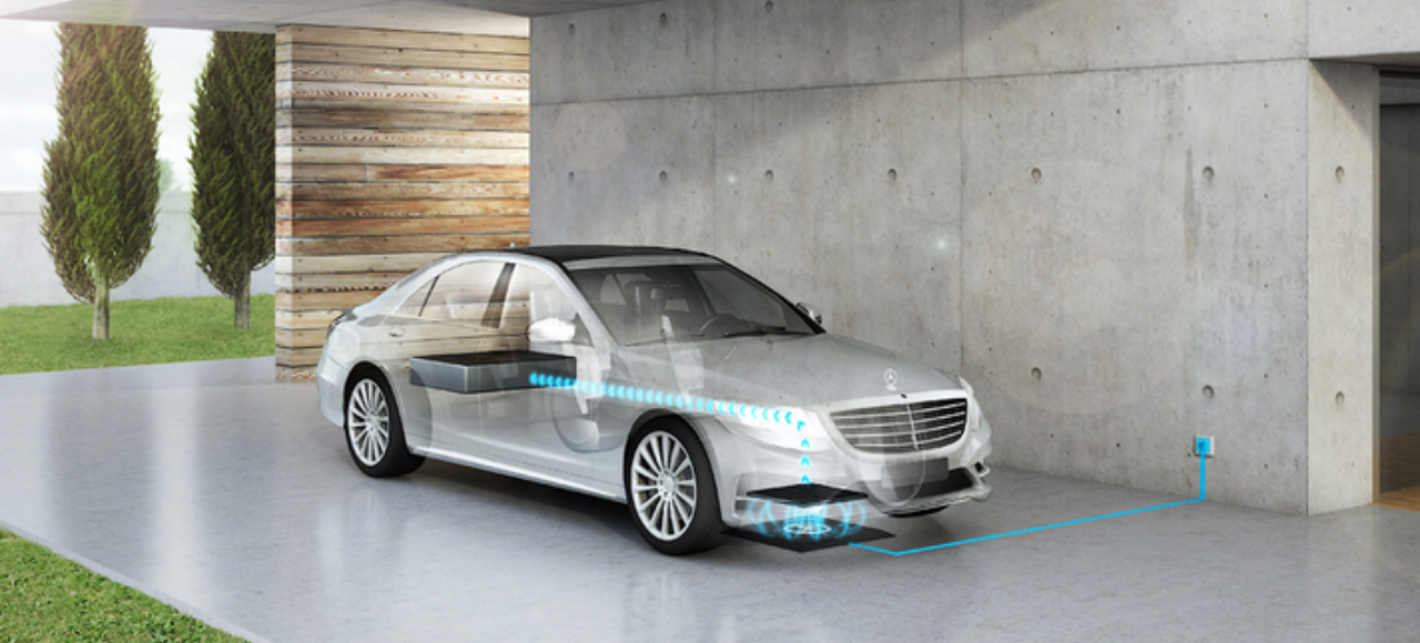Для зарядки Mercedes скоро не нужны будут провода