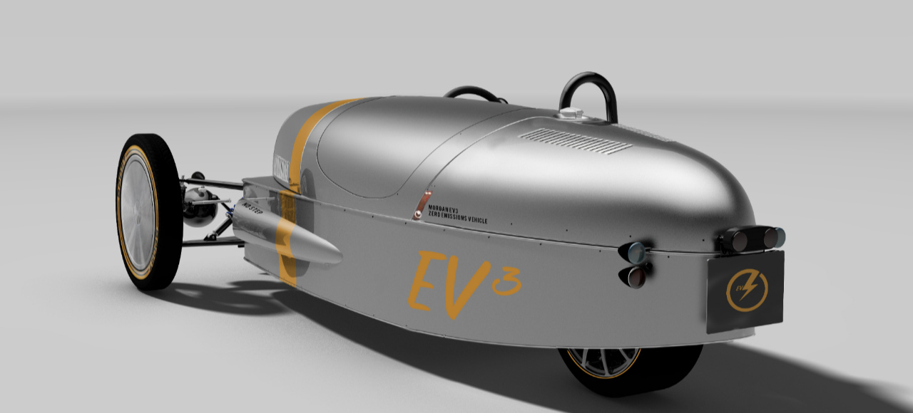 Morgan привезет в Гудвуд трехколесный электромобиль