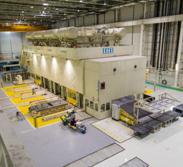 На питерском заводе Nissan заработал цех штамповки