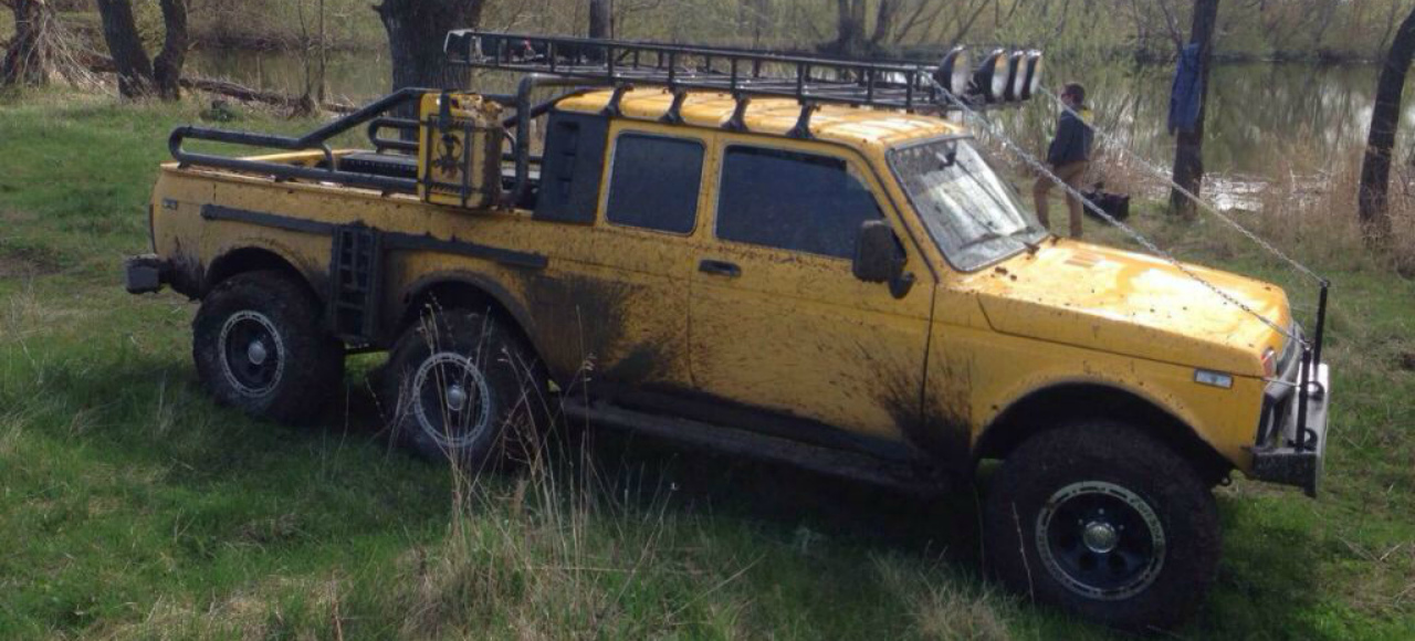 Тольяттинские мастера построили «Ниву 6x6»